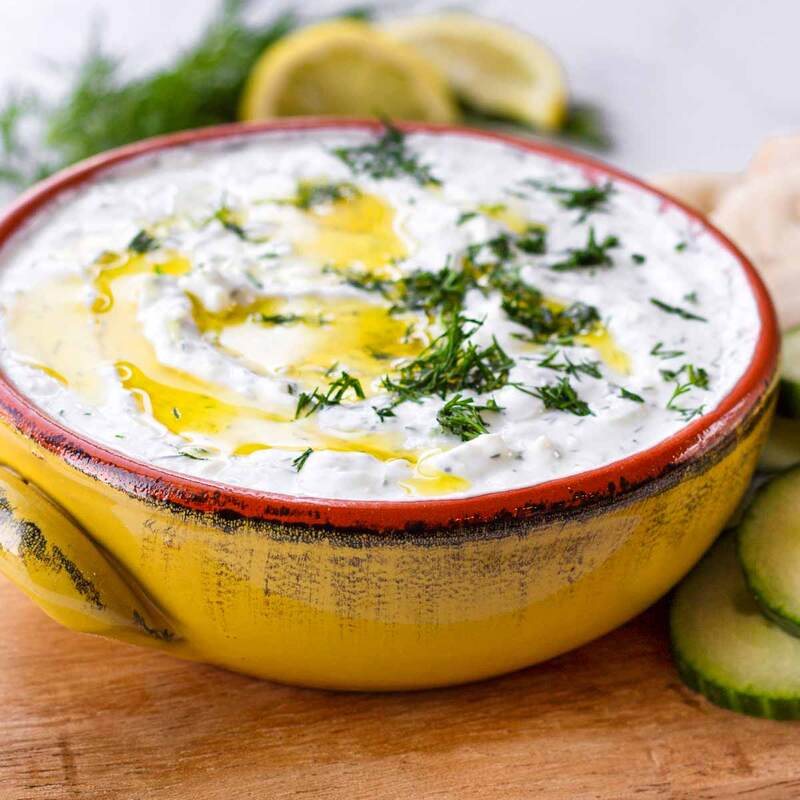 Receta de Tzatziki Super Gut